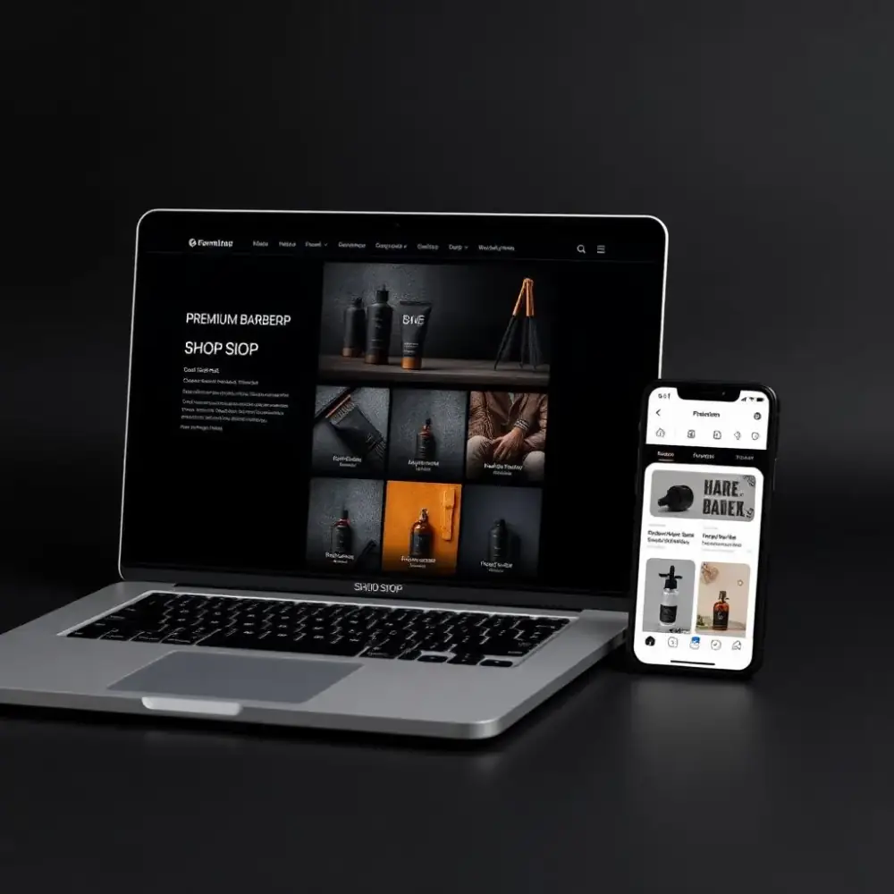 Barber Website Concept gallery 3