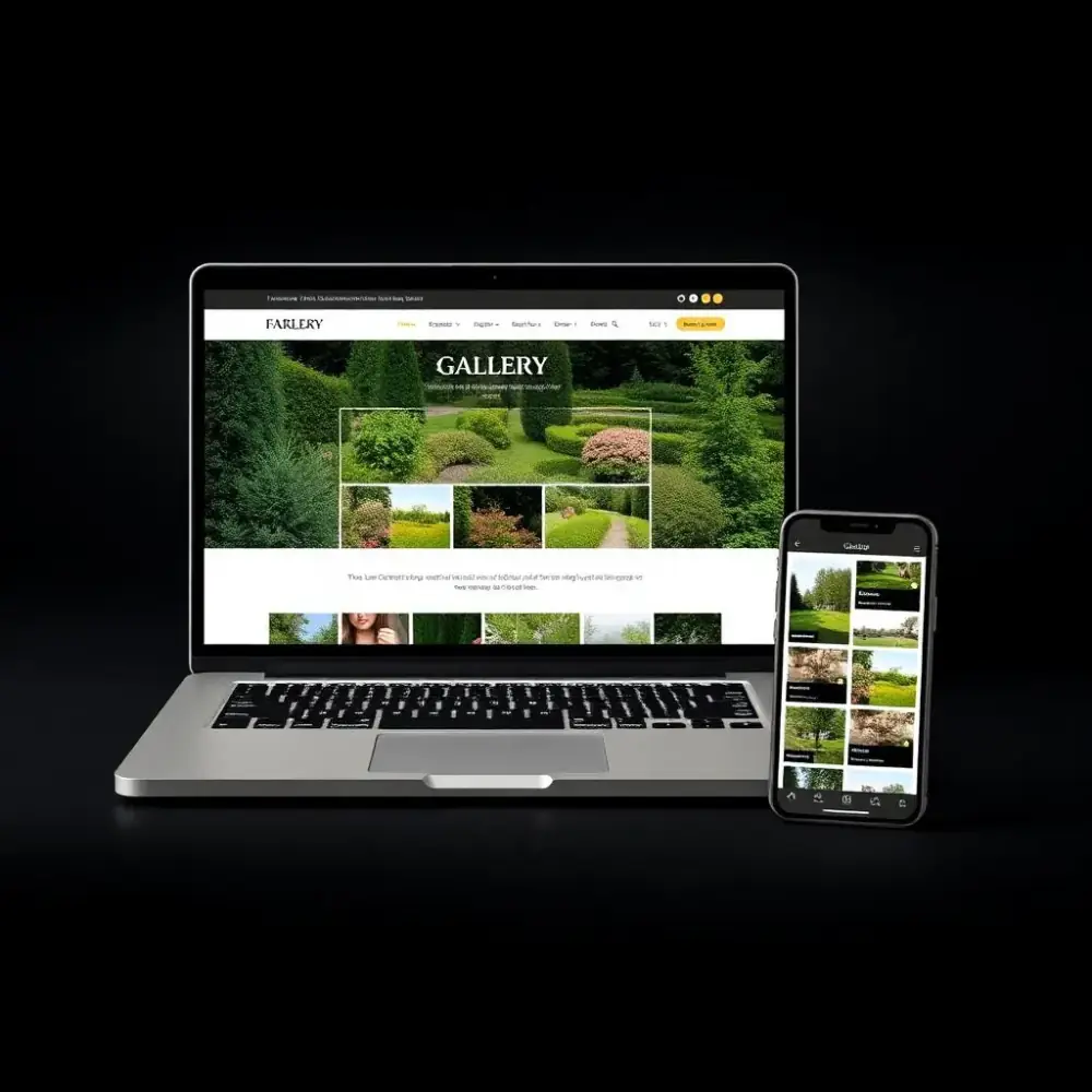 Landscaping Website Concept gallery 3
