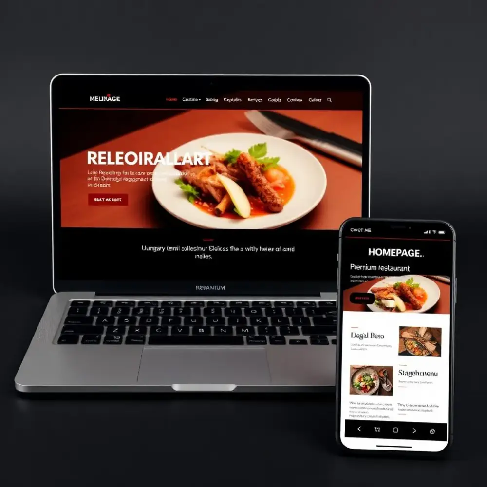 Restaurant Website Concept preview