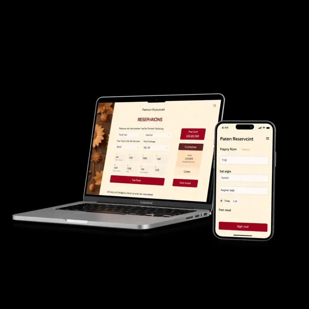 Restaurant Website Concept gallery 3