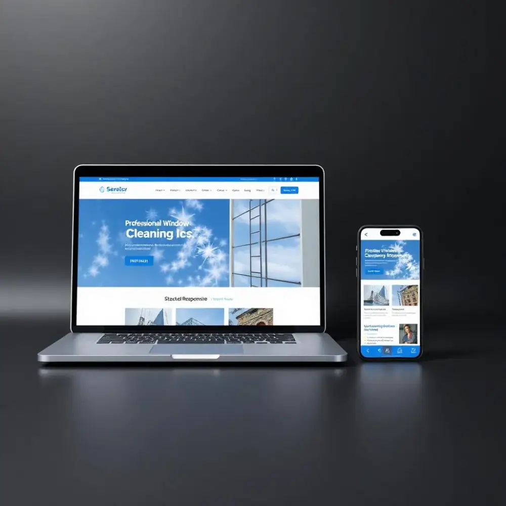 Window Cleaning Website Concept preview